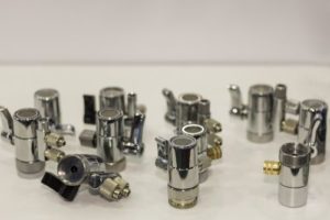 a collection of diverter valves